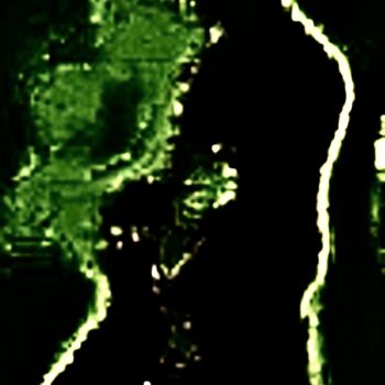 Fotografie getiteld "Seated Woman with C…" door Ken Lerner, Origineel Kunstwerk, Digitale fotografie