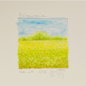 绘画 标题为“Serie Heimat Primav…” 由Pasqualino Palmieri (PP Pascal), 原创艺术品, 水彩