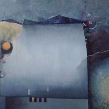 Painting titled "don't follow me" by Reiner Makarowski, Original Artwork, Oil