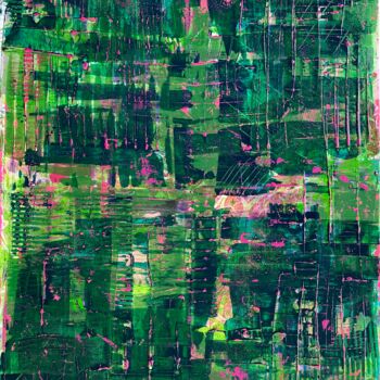 Malerei mit dem Titel "Aufbruch" von Andreas Angleitner, Original-Kunstwerk, Acryl