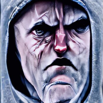 Digital Arts με τίτλο "The unknown Man" από Bachir Reddioui, Αυθεντικά έργα τέχνης, Φωτογραφία Μοντάζ