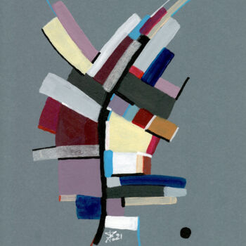 Peinture intitulée "Tasie" par Henry Bartonnier, Œuvre d'art originale, Acrylique