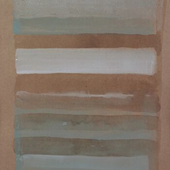 Painting titled "Abstract #5 strates" by Erealpha, Original Artwork, Acrylic