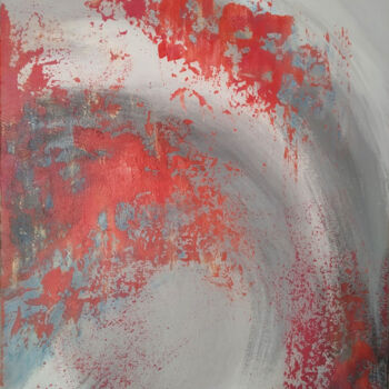 Peinture intitulée "Flamenco" par Tatiana Lazdovskaia, Œuvre d'art originale, Acrylique