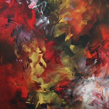 Pittura intitolato "Wonder Of Wonders" da Paresh Nrshinga F R S A, Opera d'arte originale, Acrilico Montato su Telaio per ba…