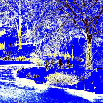 Φωτογραφία με τίτλο "Central Park Snow 1…" από Ken Lerner, Αυθεντικά έργα τέχνης, Ψηφιακή φωτογραφία