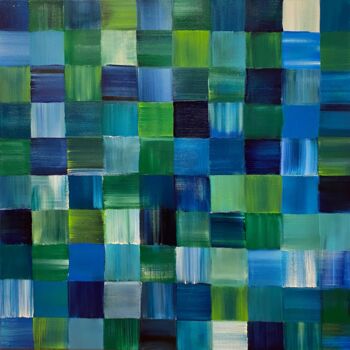 Painting titled "Origin" by Mike Wagener, Original Artwork, Acrylic