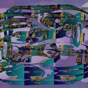 Digital Arts με τίτλο "Altar For Peace 131…" από Alberto Cerritos, Αυθεντικά έργα τέχνης