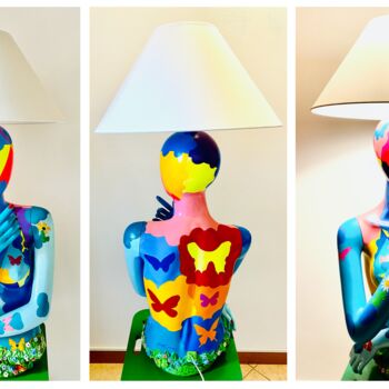 Design titled "FIORELLA" by Massimo Zerbini, Original Artwork, Acrylic