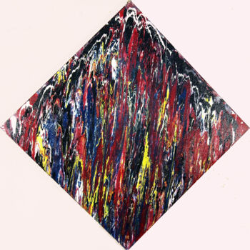 Peinture intitulée "Aether" par Erwin Bruegger, Œuvre d'art originale, Émail