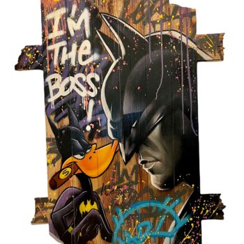 绘画 标题为“I'm the Boss!” 由David Nicolas (Daru), 原创艺术品, 丙烯