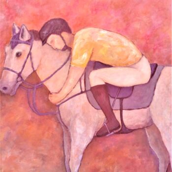 Pintura intitulada "Empathy" por Luís Bastos, Obras de arte originais, Acrílico Montado em Armação em madeira
