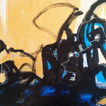 Pittura intitolato "ornaments" da Olesia Lishaeva, Opera d'arte originale, Acrilico