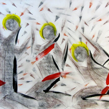 Painting titled "Submissió" by Josep Maria Fontanet Sureda, Original Artwork, Acrylic