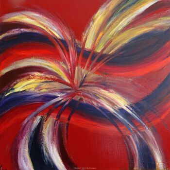 Peinture intitulée "Anamnésis" par Sarah Leseigneur, Œuvre d'art originale, Acrylique Monté sur Châssis en bois