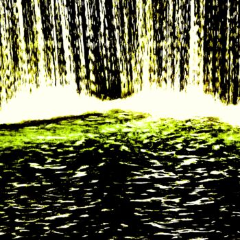 Fotografie getiteld "Fountain of Remembr…" door Ken Lerner, Origineel Kunstwerk, Digitale fotografie