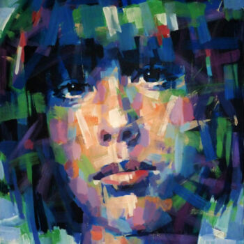 Pittura intitolato "O_PORTRAIT" da Aleksandr Ilichev, Opera d'arte originale, Acrilico