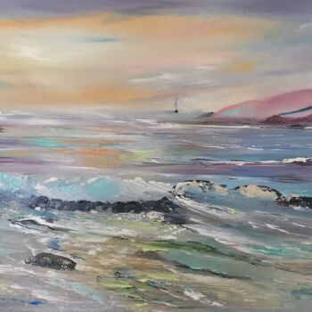 Painting titled "Exploration #3" by Pascal Jung, Original Artwork, Oil