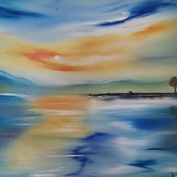 Painting titled "Abstraction #8" by Pascal Jung, Original Artwork, Oil