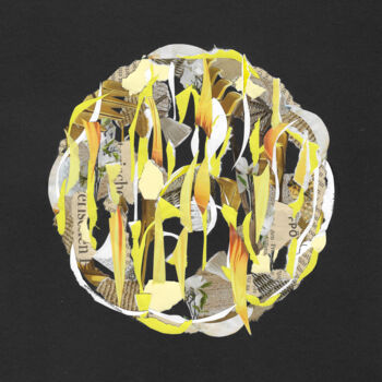 Collages titled "Sun" by Marina Geipel, Original Artwork, Collages