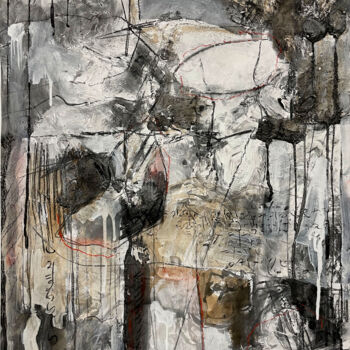 Pintura titulada "Mesrag-Jurmala" por Anne-Michelle Vrillet (Mina), Obra de arte original, Acrílico