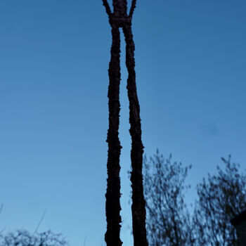 Sculpture titled "Relaxed and cool /…" by Ulrich Ernst Nievergelt, Original Artwork, Aluminium