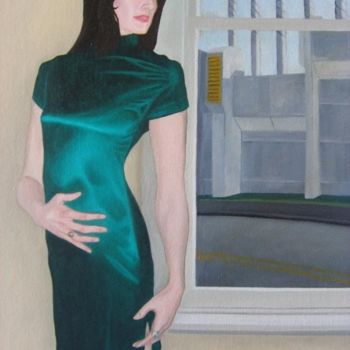 Painting titled "Modern times" by Andrei Overweel, Original Artwork, Oil