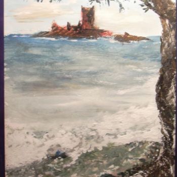 Peinture intitulée "Dramont dans l'Este…" par Nathalie Torrents, Œuvre d'art originale