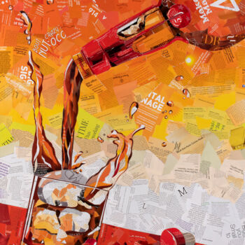 拼贴 标题为“Maker's Mark” 由Sue Dowse, 原创艺术品, 拼贴