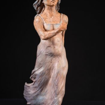Sculpture intitulée "2021, sur un air d'…" par Valerie Barrault, Œuvre d'art originale, Terre cuite