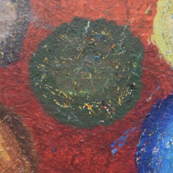 Painting titled "La Touche" by Jean-Jacques Minardi (Ipo), Original Artwork, Acrylic Mounted on Wood Stretcher frame