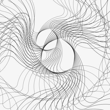 Digital Arts titled "Two spirographic ci…" by Gottlib Rozov-Severskiy, Original Artwork, 2D Digital Work