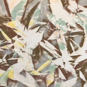 Painting titled "N158 Shorting Oil 2…" by Robert Miskines, Original Artwork, Spray paint