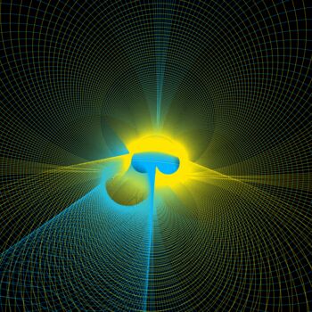 Digital Arts titled "True Colors #10" by Elkement (Elke Stangl), Original Artwork, 2D Digital Work