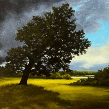 Painting titled "The moment before..." by Oleg Baulin, Original Artwork, Oil