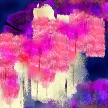 Digital Arts titled ""Nouveau Départ"" by Jocelyne Dupuis (Jo Dupuis), Original Artwork, Digital Painting Mounted on Plexigl…