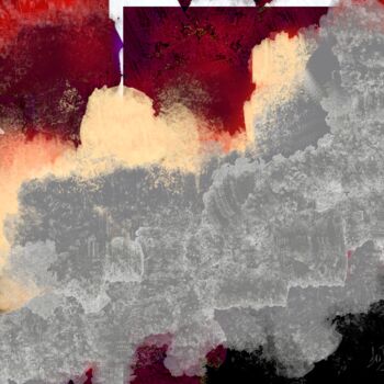 Digital Arts titled ""Joie de créer"" by Jocelyne Dupuis (Jo Dupuis), Original Artwork, Digital Painting Mounted on Plexigla…