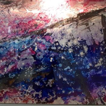 Painting titled "bella" by Patrice Tabouret(Pi), Original Artwork, Acrylic Mounted on Wood Stretcher frame