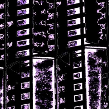 Fotografia intitolato "Urban High-Rises, N…" da Ken Lerner, Opera d'arte originale, Fotografia digitale