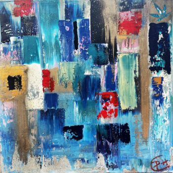 Painting titled "SEA SEX &  SUN" by Philippe Ceulemans, Original Artwork, Oil