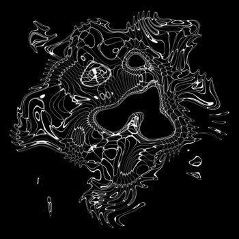 数字艺术 标题为“The Сry Of My Will…” 由Gottlib Rozov-Severskiy, 原创艺术品, 2D数字工作