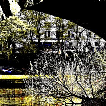 Photography titled "Central Park Throug…" by Ken Lerner, Original Artwork, Digital Photography
