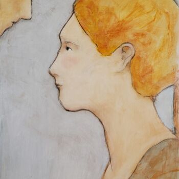 Peinture intitulée "Close Encounter" par Rick Shorten, Œuvre d'art originale, Huile