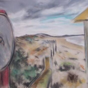 Painting titled "Marcoola Beach" by Mitchell Mcintyre, Original Artwork