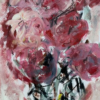 「ABSTRACT 9」というタイトルの絵画 Mariia Fedorovaによって, オリジナルのアートワーク, オイル
