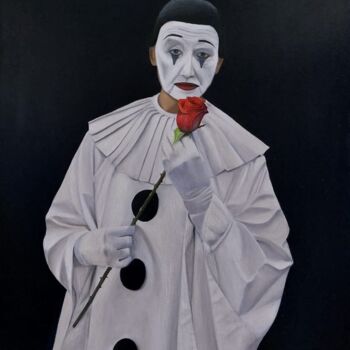Pittura intitolato "Desole" da Dmitriy Pokanevich, Opera d'arte originale, Olio Montato su artwork_cat.