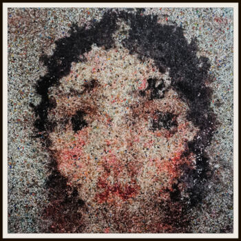 Collages intitulée "Her true condition…" par Alessio Mazzarulli, Œuvre d'art originale, Collages