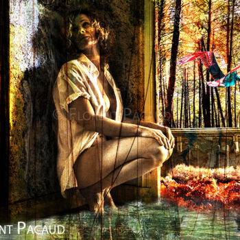 Photographie intitulée "REVERIE 1" par Florent Pacaud, Œuvre d'art originale, Photographie manipulée