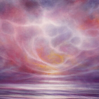 Pintura titulada "Infinity" por Stella Dunkley, Obra de arte original, Oleo Montado en Bastidor de camilla de madera