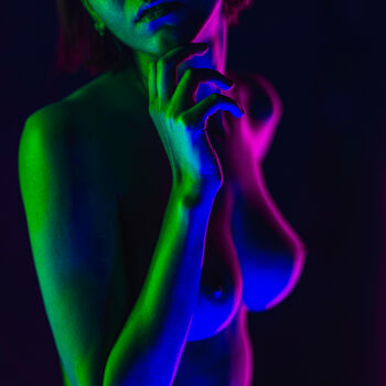 Photography titled "Body of Color no.6…" by Burak Bulut Yıldırım, Original Artwork, Digital Photography